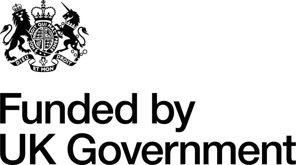 Funded by UK Gov logo