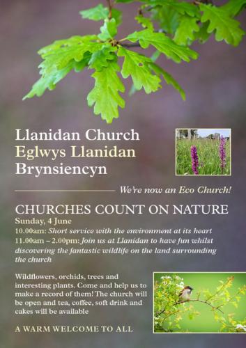 Llanidan Church, Brynsiencyn, Anglesey